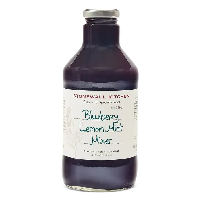 Stonewall Kitchen Blueberry Lemon Mint Mixer – 24 oz