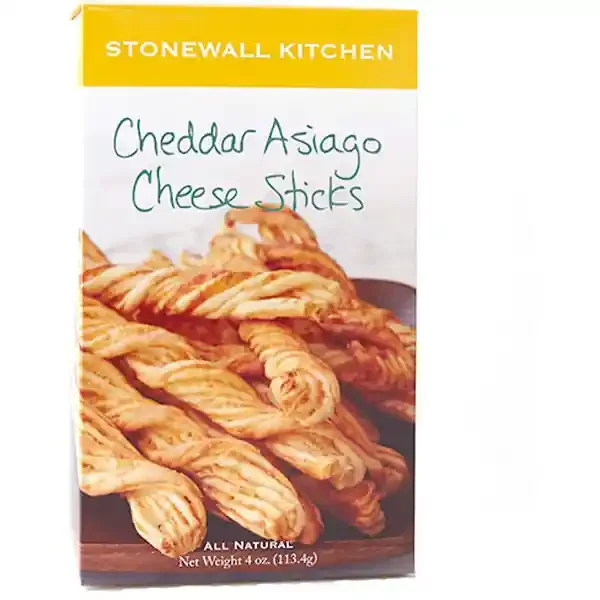 Stonewall Kitchen Cheddar Asiago Cheese Sticks – 4 oz