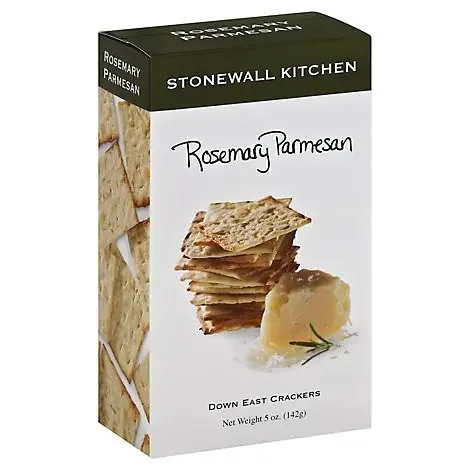 Stonewall Kitchen Crackers Down East Rosemary Parmesan – 5 Oz
