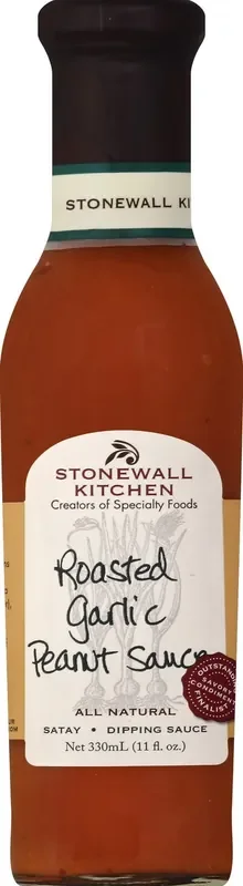 Stonewall Kitchen Stonewall Roasted Garlic Peanut Sauc
