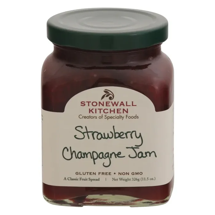 Stonewall Kitchen Strawberry Champagne Jam 11.5 oz