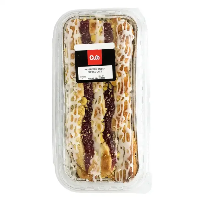 Store Brand Raspberry Danish Coffee Cake