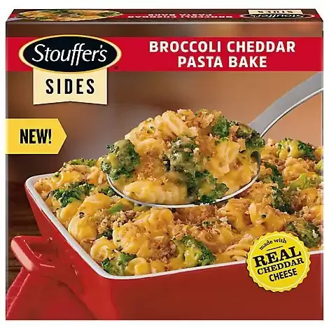 Stouffer‘s Broccoli Cheddar Pasta Bake Frozen Entree 24 Oz. Box – 24 OZ