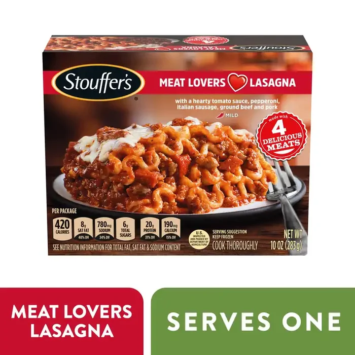 Stouffer‘s Classics Meat Lovers Lasagna