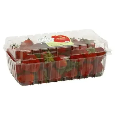 Strawberries Organic Prepacked – 2 Lb