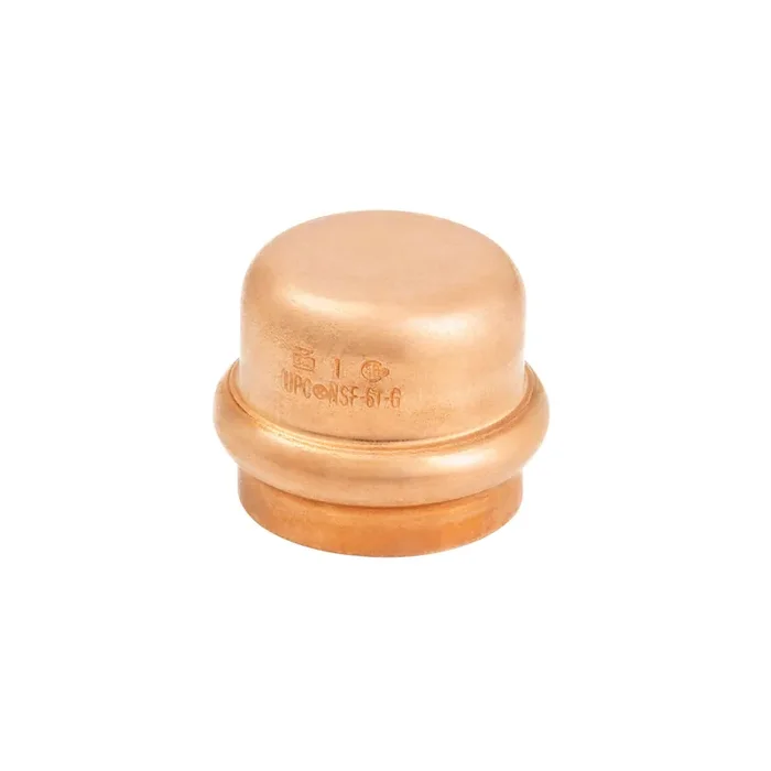 Streamline 1-in Copper Press Cap