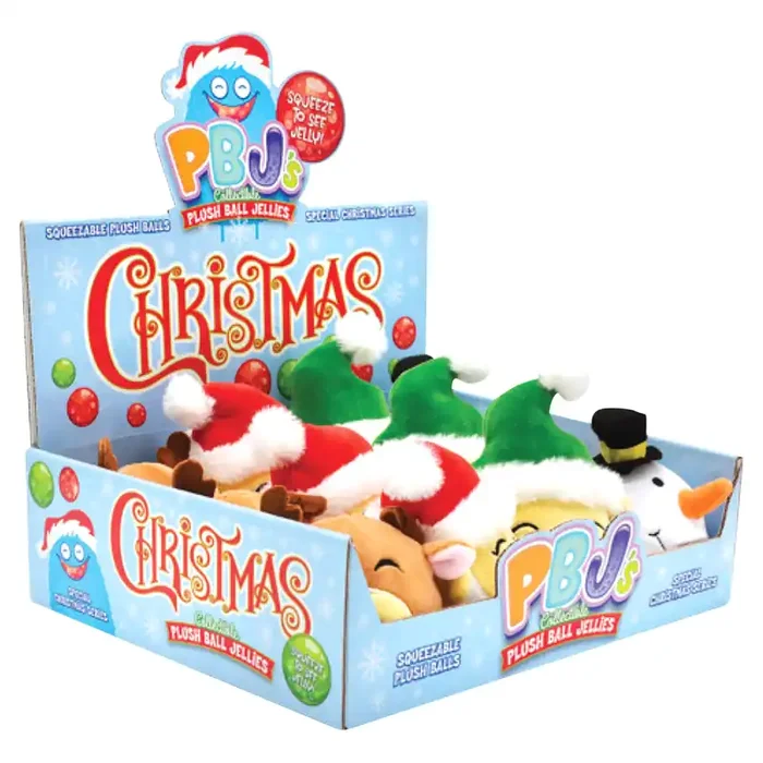 Streamline Christmas PBJ Plush Ball Jelly