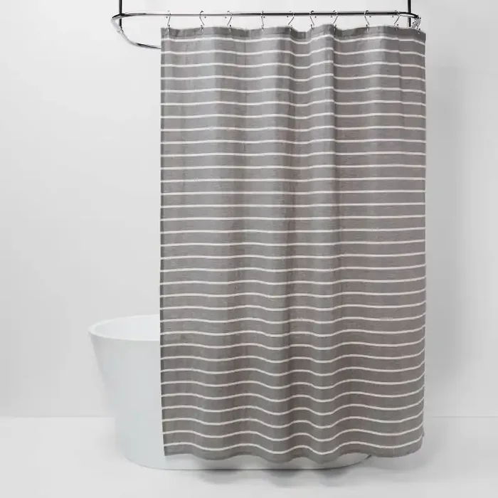 Stripe Shower Curtain Radiant Gray – Threshold™