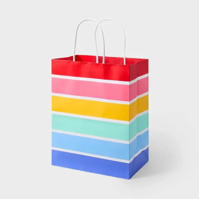 Striped Small Gift Bag – Spritz™