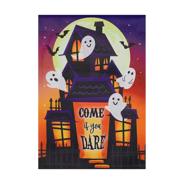 Style Selections 1-ft W x 1.5-ft H Halloween Garden flag