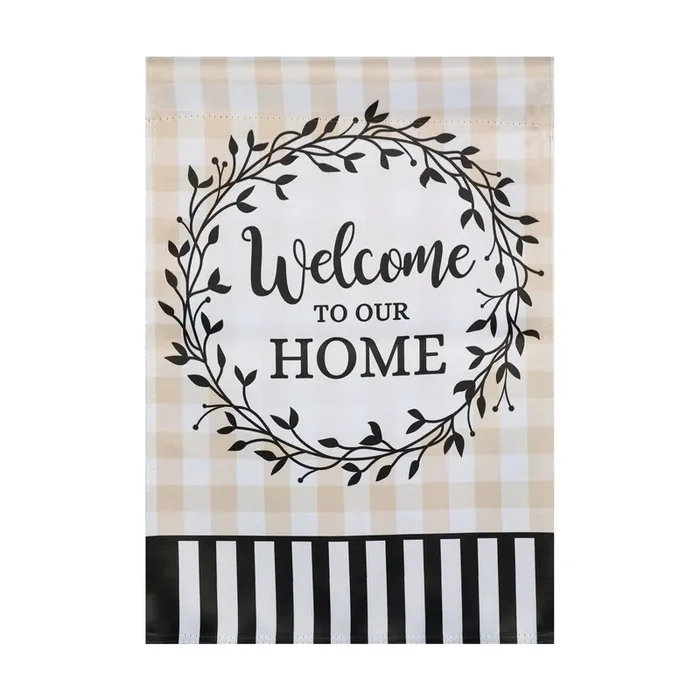 Style Selections 1-ft W x 1.5-ft H Summer Garden flag