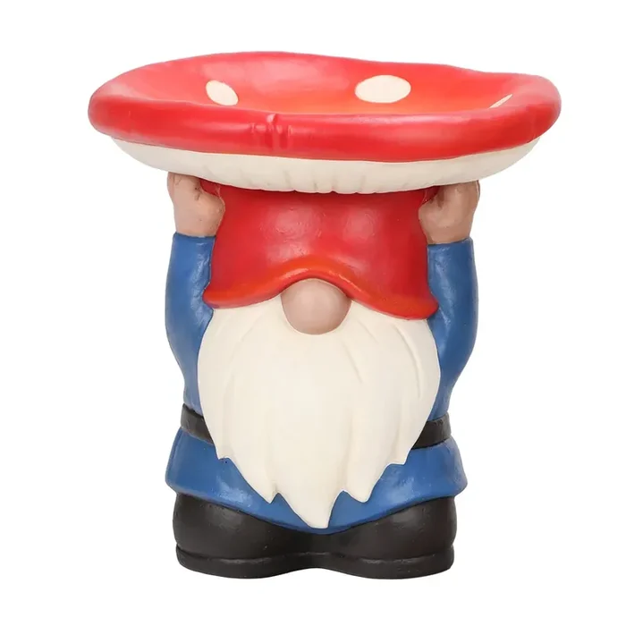 Style Selections 16.13-in H Red Resin Complete birdbath
