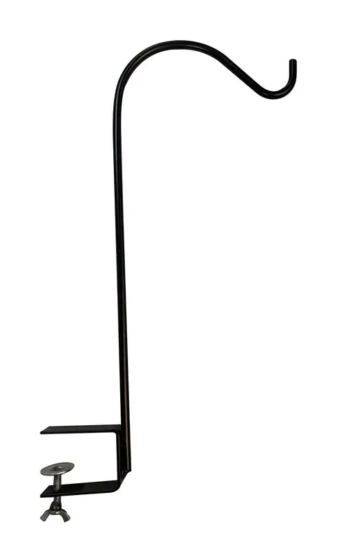 Style Selections 16-in Black Metal Shepherd‘s hook