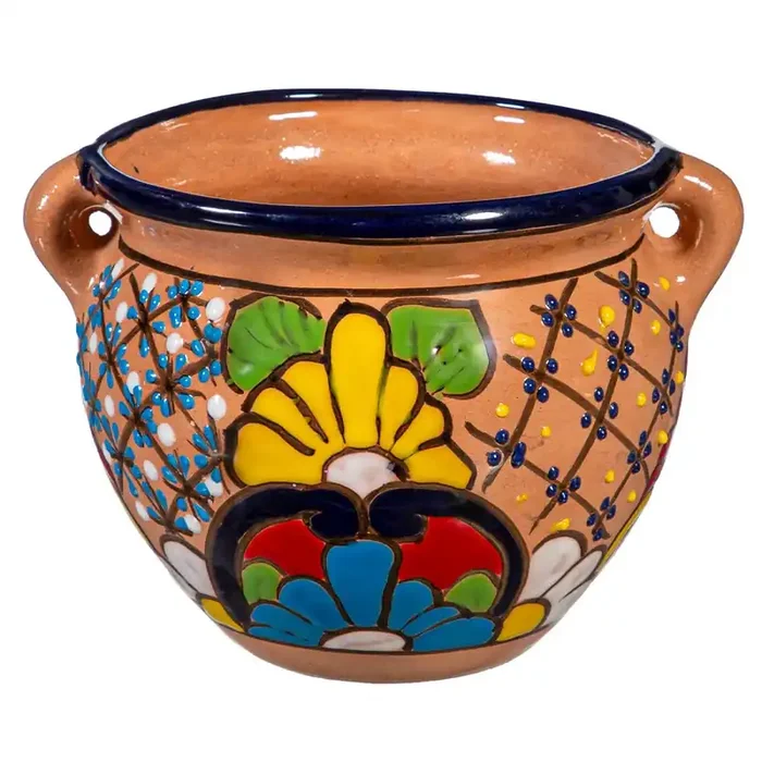 Style Selections Urn 7.0-in W x 7.0-in L Multiple colors/finishes Clay Indoor/Outdoor Planter