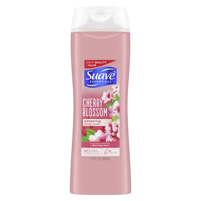Suave Cherry Blossom Essentials Body Wash