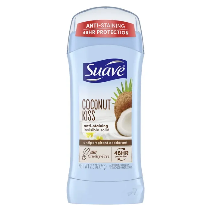 Suave Deodorant Antiperspirant & Deodorant Stick Coconut Kiss, 2.6 oz
