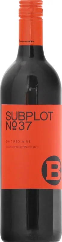Subplot No 37 Columbia Valley Washington Red Wine 750 ml