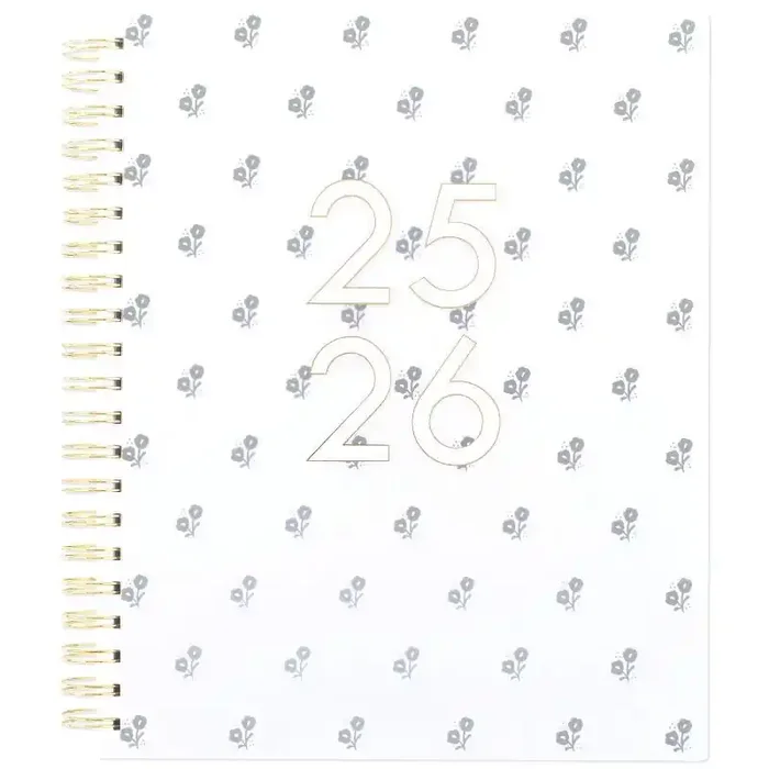 Sugar Paper Essentials 2025-2026 Weekly/Monthly Planner 11″x9.5″ Harbor Floral