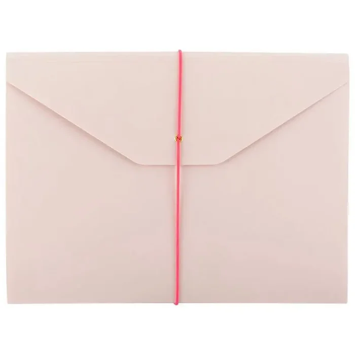 Sugar Paper Essentials Expanding File Pocket Pink