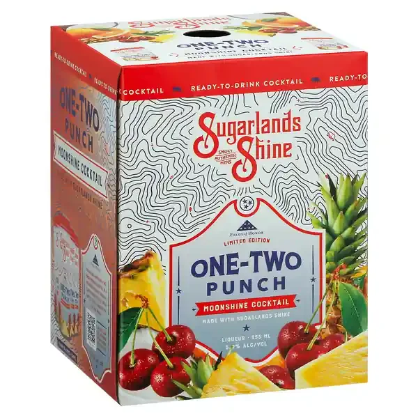 Sugarlands Shine Onetwo Punch 355 Milliliters