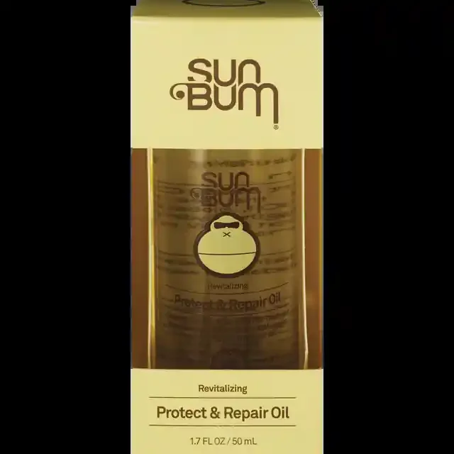 Sun Bum Revitalizing Protect & Repair Oil Serum Heat Protector – 1.7 fl oz