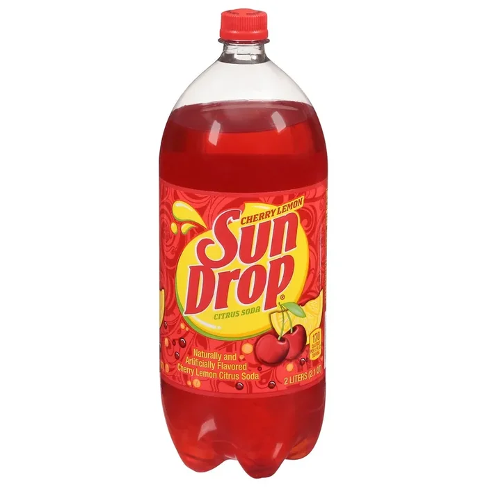 Sun Drop Cherry Lemon Citrus Soda – 2 liter