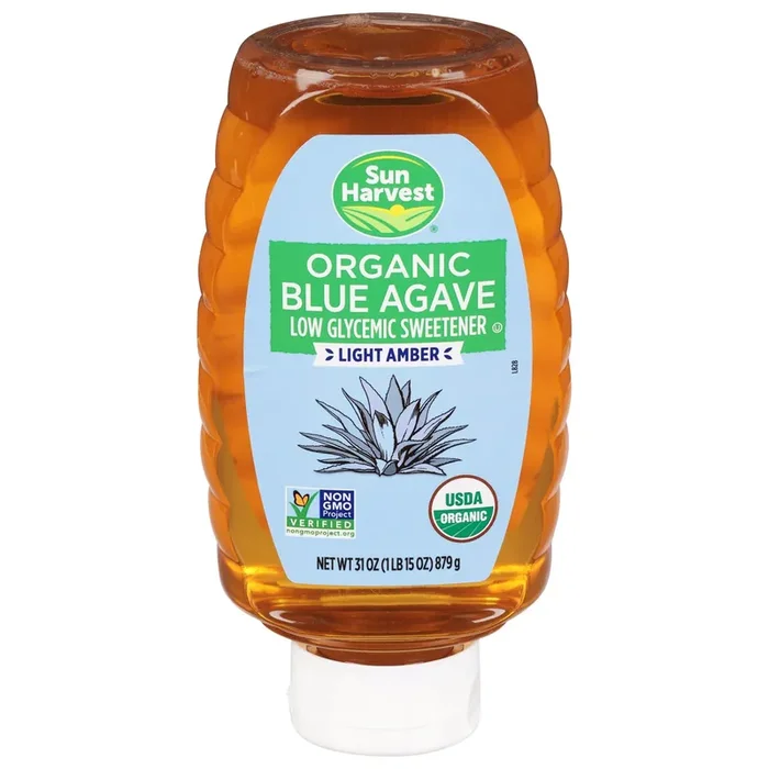 Sun Harvest Organic 100% Pure Agave Syrup Lt Blue