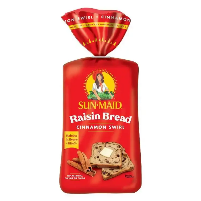 Sun-Maid Sunmaid Cinnamon Swirl Raisin Bread – 16oz