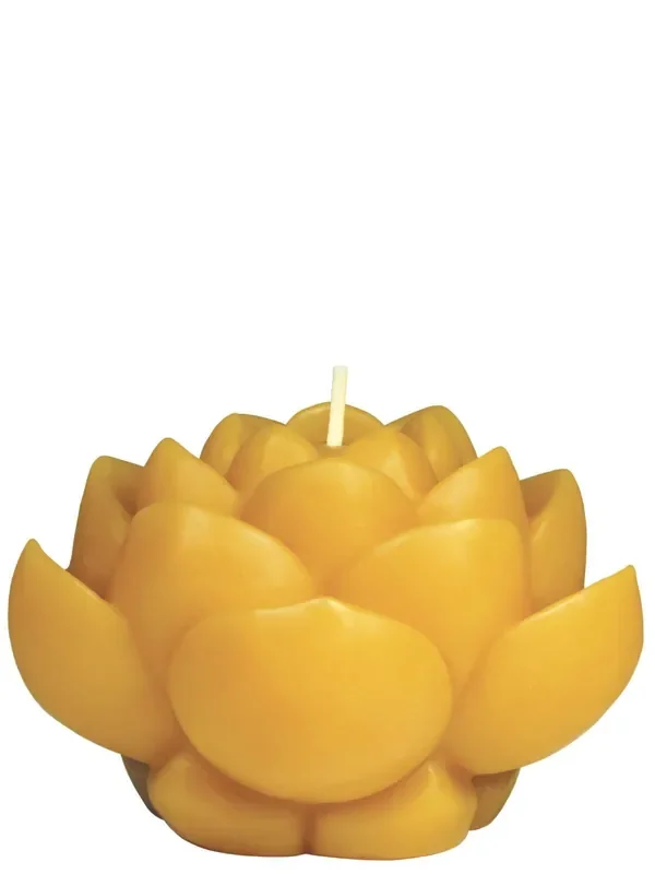 Sunbeam Lotus Beeswax Candle