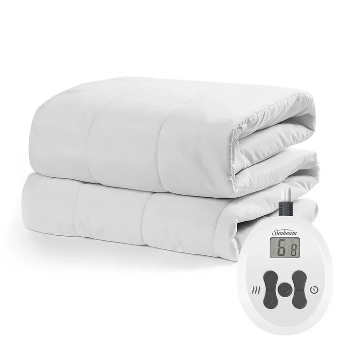 Sunbeam Quilted Heated King Size Mattress Pad
