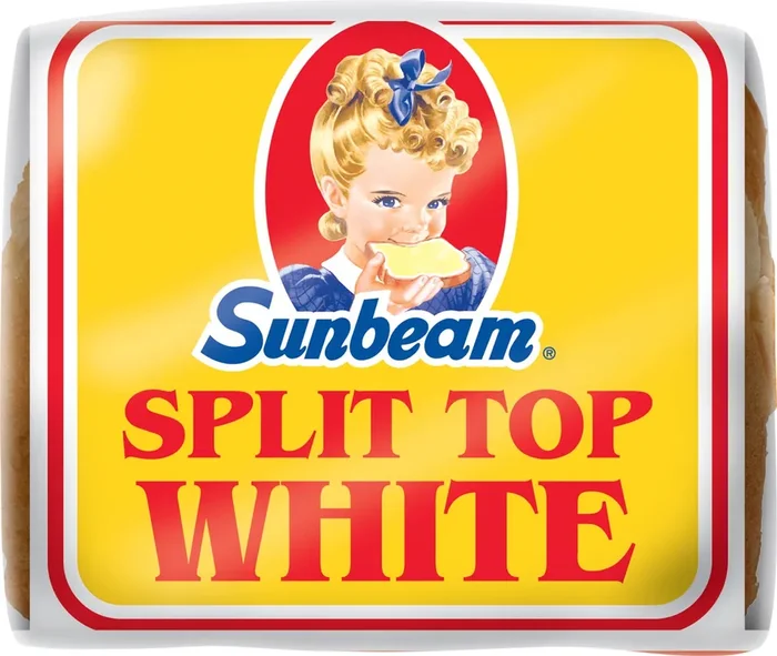 Sunbeam Split Top Enriched White Bread 20 oz. Loaf