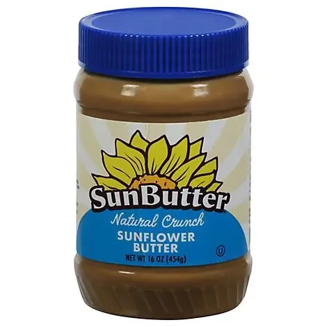 Sunbutter Sunflower Butter Natural Crunch – 16 Oz