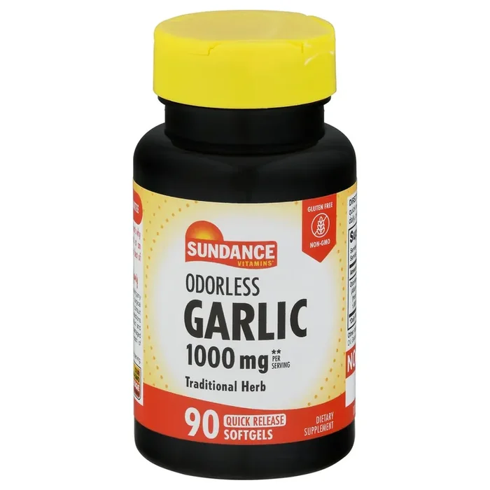 Sundance Vitamins 1000 mg Odorless Garlic Softgels 90 ea