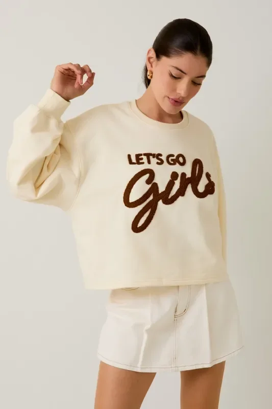 Sunday Edition Let’s Go Girls Sweatshirt