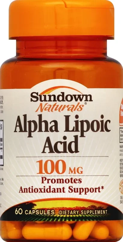 Sundown Naturals Alpha Lipoic Acid 60 ea