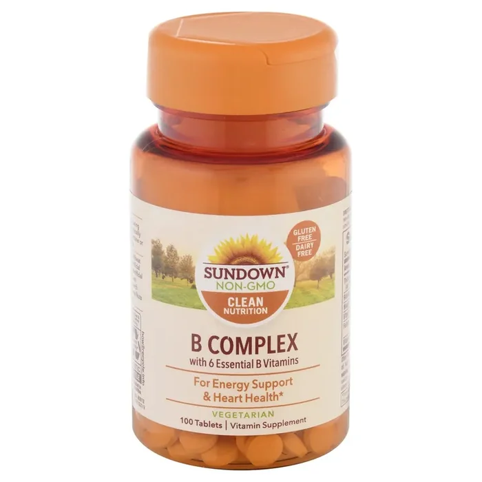 Sundown Non-GMO Vitamin B Complex 100 ea