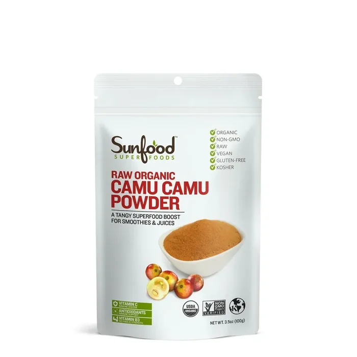 Sunfood Organic Tangy Camu Camu Powder