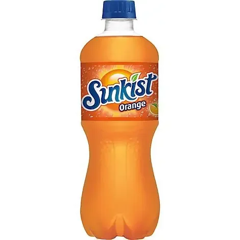 Sunkist Orange Soda Bottle – 20 Fl. Oz.