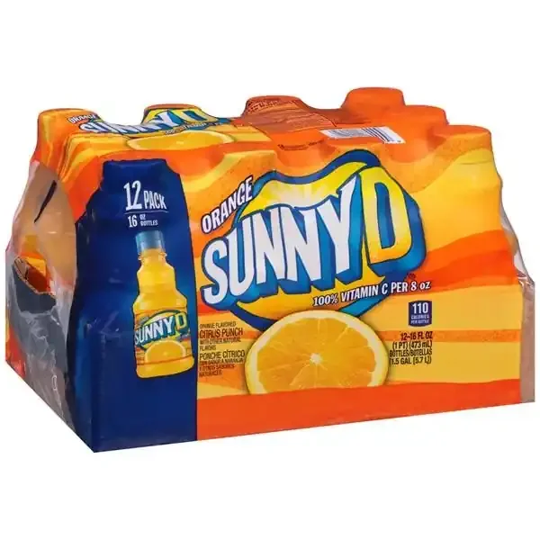 Sunny D Orange Flavored Citrus Punch – 12 ct; 16 oz