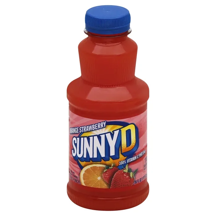 Sunny D Orange Fused Strawberry Drink