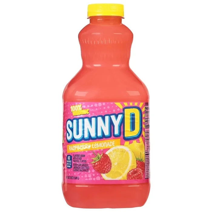 Sunny D Raspberry Lemonade Flavored Drink- 64 fl oz