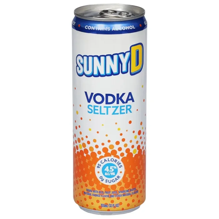 Sunny D Vodka Seltzer 12 fl oz