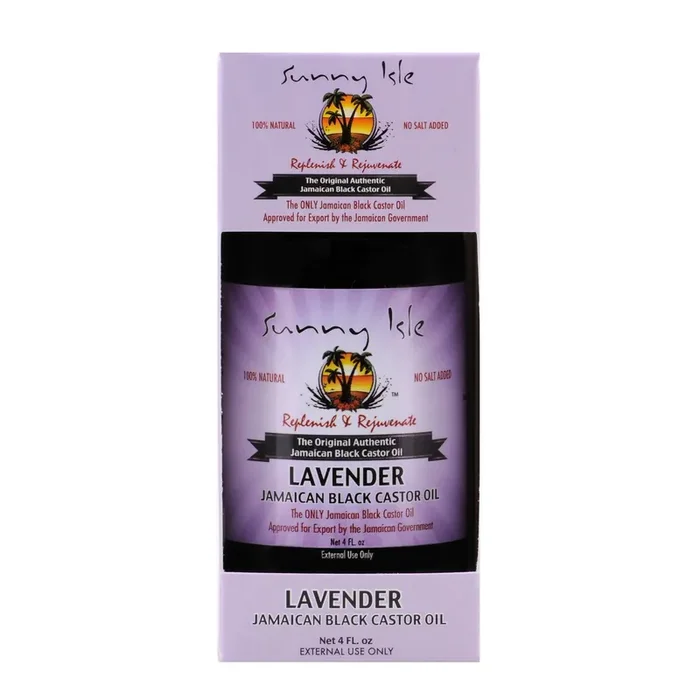 Sunny Isle Lavender Jamaican Black Castor Oil – 4oz