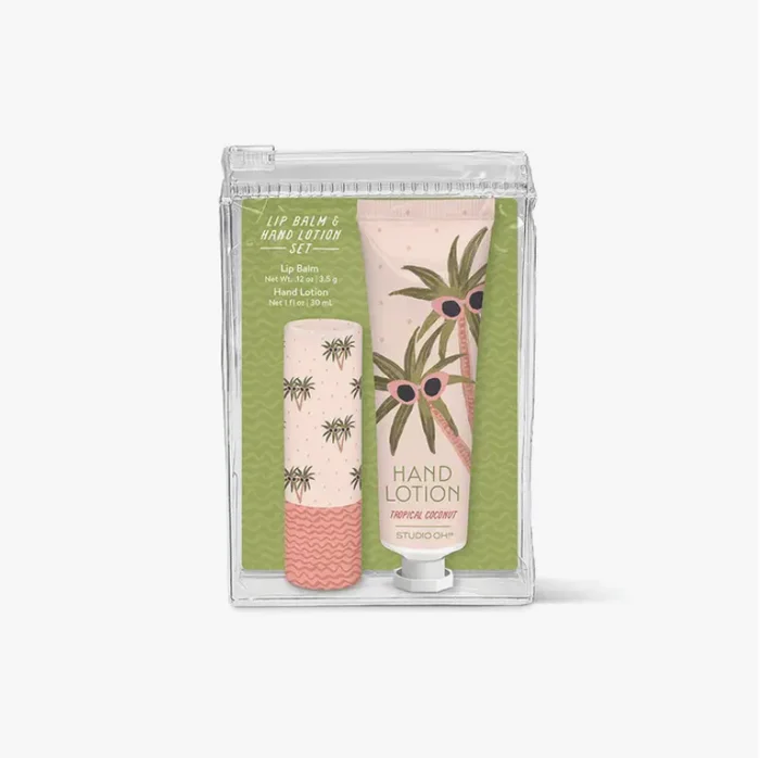 Sunny Palms Lip Balm and Hand Lotion | Bath and Body Essentials
