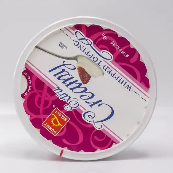 Sunny Select Extra Creamy Whipped Topping 8 oz