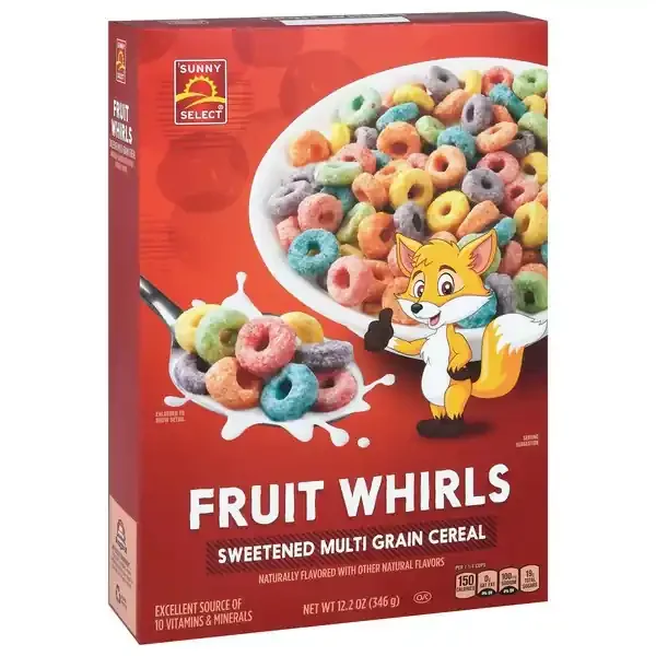 Sunny Select Fruit Whirls Cereal 12.2 oz