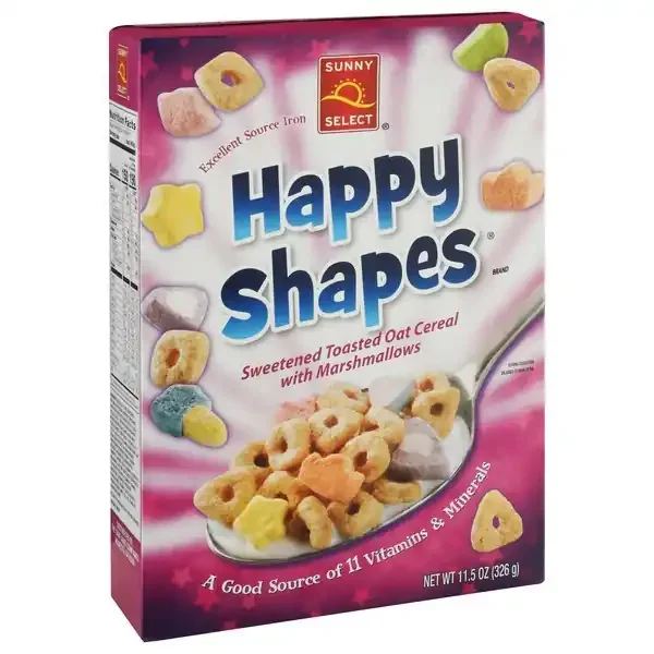 Sunny Select Happy Shapes Cereal 11.5 oz