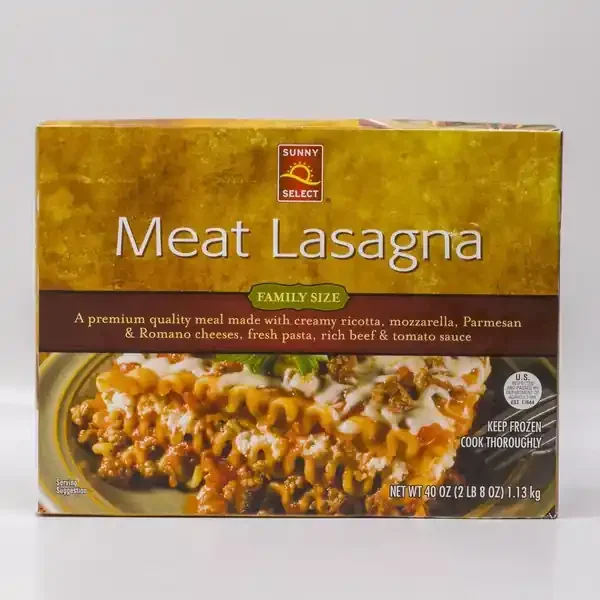 Sunny Select Lasagna with Meat & Sauce 40 oz