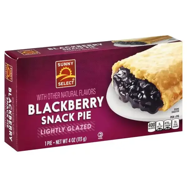 Sunny Select Lightly Glazed Blackberry Snack Pie 4 oz