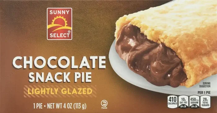 Sunny Select Lightly Glazed Chocolate Snack Pie 4 oz